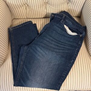 Banana Republic Girlfriend Dark Blue Denim Jeans